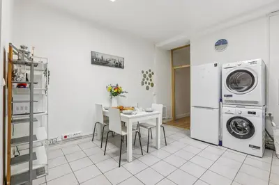 Cuisine ou kitchenette dans l'établissement Marais l Center of Paris l Full Equipped
