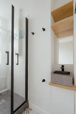 Salle de bains dans l'établissement Veeve - Golden Sparrow