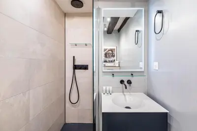 Salle de bains dans l'établissement GuestReady - Cozy apartment for 2 near Les Halles