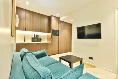 Télévision ou salle de divertissement dans l'établissement Wonderful Appartment 4p 1 BR Nation Bastille