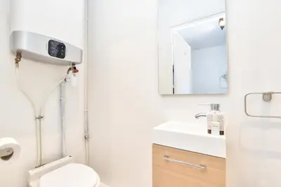 Salle de bains dans l'établissement Cosy studio - 2P - Bastille