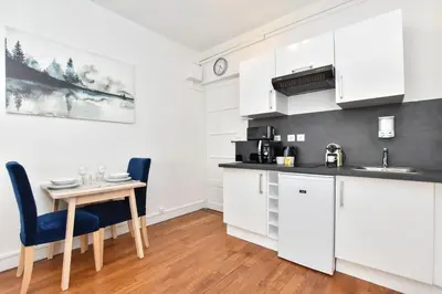 Cuisine ou kitchenette dans l'établissement Cosy studio - 2P - Bastille