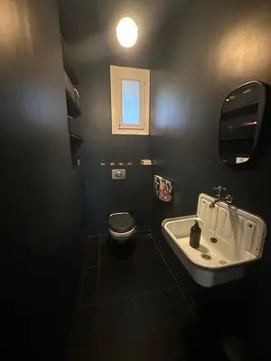 Salle de bains dans l'établissement Le cocon familial - spacieux - proche Paris