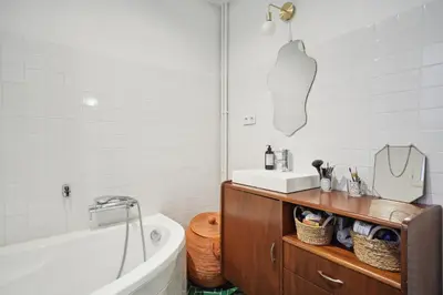 Salle de bains dans l'établissement Le cocon familial - spacieux - proche Paris