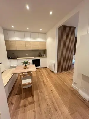 Cuisine ou kitchenette dans l'établissement SoChic&Frenchy