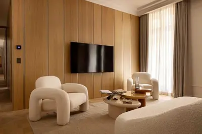 Télévision ou salle de divertissement dans l'établissement Wagram 85 - Luxury Apartments