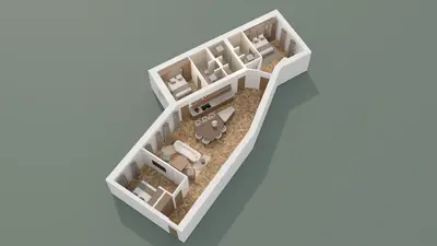 Plan de l'établissement Wagram 85 - Luxury Apartments