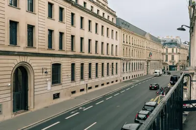 Plan de l'établissement 3P en plein centre de Paris Louvre