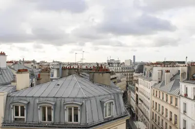 Plan de l'établissement Bright Parisian escape with breathtaking views