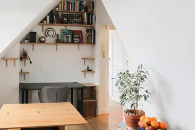 Plan de l'établissement Bright Parisian escape with breathtaking views