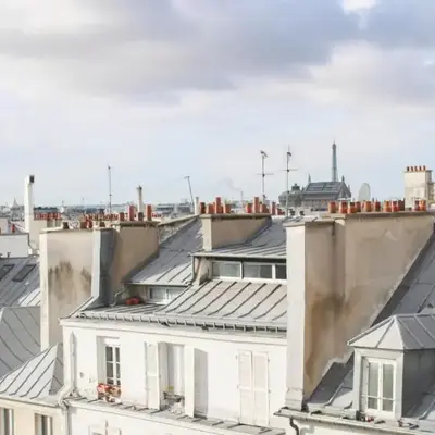 Bright Parisian escape with breathtaking views