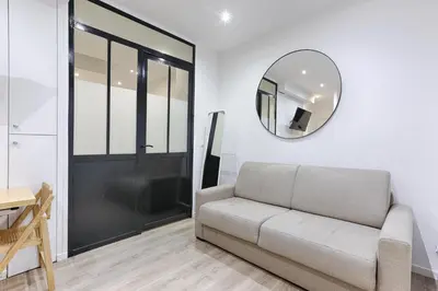 Coin salon dans l'établissement Appartement Cosy Gare de Lyon