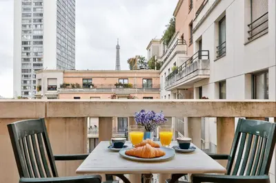 Plan de l'établissement Suite Gustave - Splendide vue sur Tour Eiffel