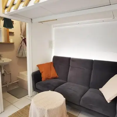 Bright Studio near Parc de la Villette & Metro