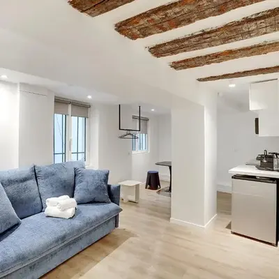 Studio chaleureux & équipé au centre de Paris