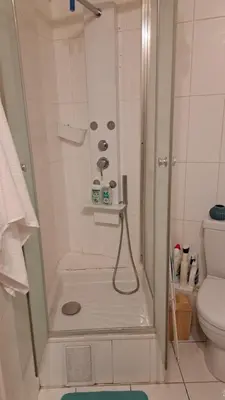 Salle de bains dans l'établissement Studio PARIS central, metro Republique