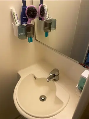 Salle de bains dans l'établissement Studio lumineux dans le 13ème