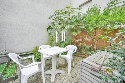 Jardin de l'établissement Cozy 2 rooms with terrace and garden - Nation