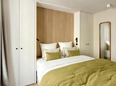 Un ou plusieurs lits dans un hébergement de l'établissement Maison Marais