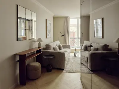Coin salon dans l'établissement Maison Marais