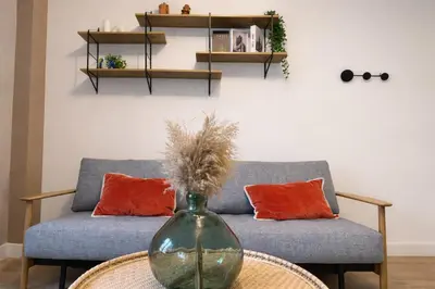 Coin salon dans l'établissement Lavie Maison - Appartement proche de Montmartre