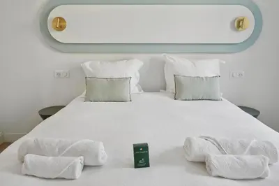 Un ou plusieurs lits dans un hébergement de l'établissement Lavie Maison - Appartement proche de Montmartre