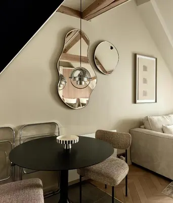 Coin salon dans l'établissement Luxury Flat in Le Marais