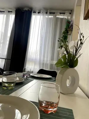 Plan de l'établissement Modern studio for 3, Porte de Paris nord metro 7
