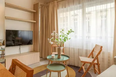 Télévision ou salle de divertissement dans l'établissement Appartement au cœur du 16e, proche Tour Eiffel
