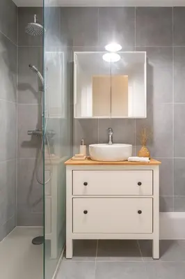 Salle de bains dans l'établissement Appartement au cœur du 16e, proche Tour Eiffel