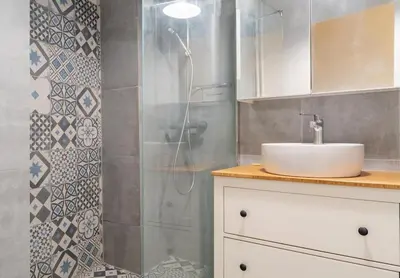 Salle de bains dans l'établissement Appartement au cœur du 16e, proche Tour Eiffel