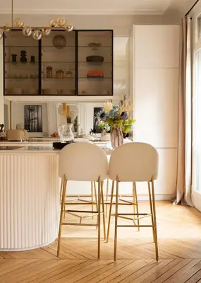 Cuisine ou kitchenette dans l'établissement Maison V - Saint-Germain Luxury Residence