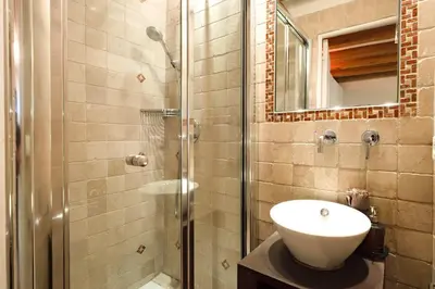 Salle de bains dans l'établissement Charming Apartment in Notre-Dame