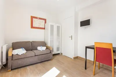 Télévision ou salle de divertissement dans l'établissement Cosy studio - 2P - Malakoff Hauts-de-Seine