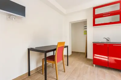 Télévision ou salle de divertissement dans l'établissement Cosy studio - 2P - Malakoff Hauts-de-Seine