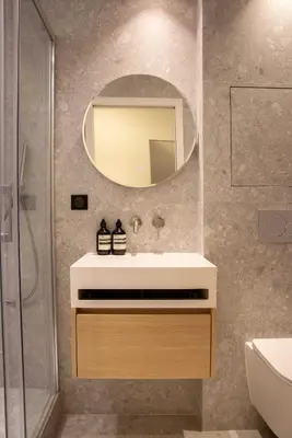Salle de bains dans l'établissement Modern apartment -AC-1BR-4P-Panthéon