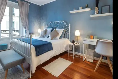 Un ou plusieurs lits dans un hébergement de l'établissement MIKE STAY Luxury Suite Ponthieu - Champs-Élysées