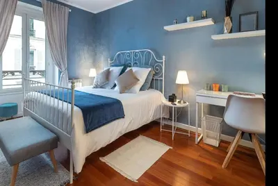 Un ou plusieurs lits dans un hébergement de l'établissement MIKE STAY Luxury Suite Ponthieu - Champs-Élysées