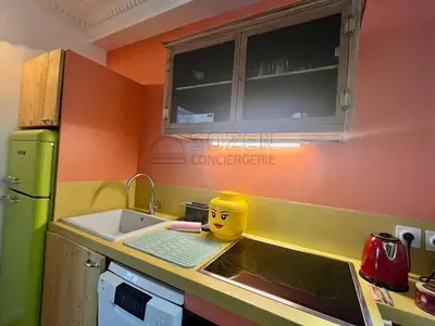 Cuisine ou kitchenette dans l'établissement Le Vintage - Paris 11