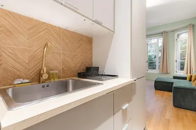 Plan de l'établissement Charming 1BR air-conditioned - Close to Trocadéro