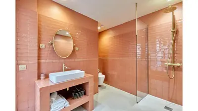 Salle de bains dans l'établissement Residence Sébastopol - Paris