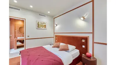 Un ou plusieurs lits dans un hébergement de l'établissement Residence Sébastopol - Paris