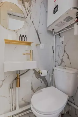 Salle de bains dans l'établissement Charming studio 2P - Grands Boulevards