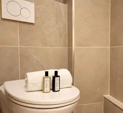 Salle de bains dans l'établissement Gare de Lyon - Premium apartment for 5 with easy access