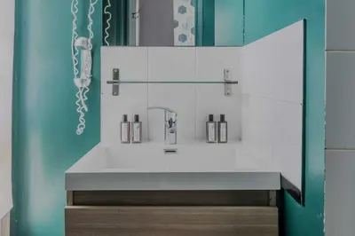 Salle de bains dans l'établissement Charming Studio - 2P - Near Gare de l'Est