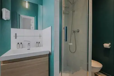 Salle de bains dans l'établissement Charming Studio - 2P - Near Gare de l'Est
