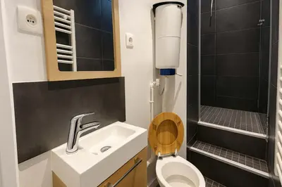 Salle de bains dans l'établissement Charmant appartement Paris 12 pour 4 personnes