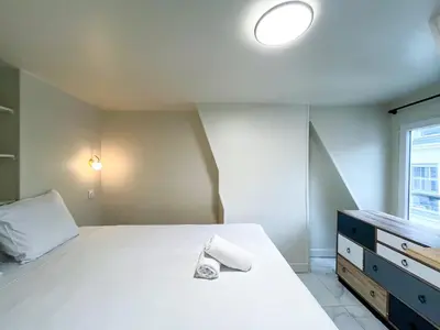 Un ou plusieurs lits dans un hébergement de l'établissement Studio 11 - Paris Faubourg Bail Mobilite