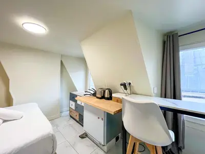 Cuisine ou kitchenette dans l'établissement Studio 11 - Paris Faubourg Bail Mobilite