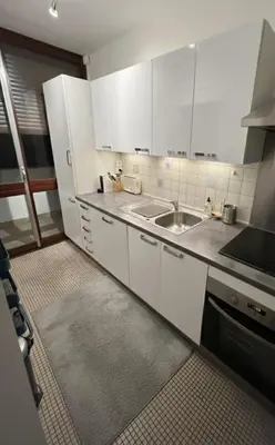 Cuisine ou kitchenette dans l'établissement Trocadero